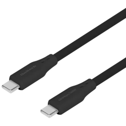 �X�}�z�E�^�u���b�g�pUSB�P�[�u��/USB2.0�K�i����/USB�iC-C�j/USB PD EPR�Ή�/PD240W/���Ȃ₩�V���R���ŗ��݂ɂ���/�f�[�^�]��/2m/200cm/�u���b�N