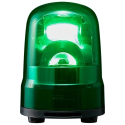 パトライト SKH-M2JB-G 中型LED回転灯 緑 AC100240V ブザー付き-