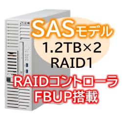 Express5800/D/T110m-S(RAID1�Ή��R���g���[������) Xeon 6315P 4C/16GB/SAS 1.2TB*2 RAID1 FBU/�d��*2/W2022/�^���[ 3�N�ۏ�
