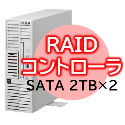 Express5800/D/T110m-S(RAID1�Ή��R���g���[������) Xeon 6315P 4C/16GB/SATA 2TB*2 RAID1/W2022/�^���[ 3�N�ۏ�