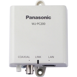パナソニック PoE給電機能付 同軸-LANコンバーター（カメラ側） WJ 