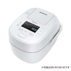 可変圧力IHジャー炊飯器 (ホワイト) SR-W18A-W