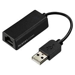 USB2.0/1.1Ή 100/10Mbps hCo USB LANA_v^[ USB-LAN100R