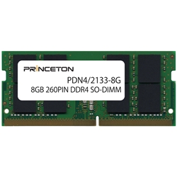 8GB PC4-17000(DDR4-2133) CL=15 260pin SO-DIMM PDN4/2133-8G