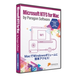 Microsoft NTFS for Mac by Paragon Software-Appleシリコン対応版入り (シングルライセンス) MNF01