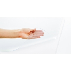 プラス デスクマット フッ素ラミネート DM-147FRS 薄手1.2mm厚 シングルタイプ W1390×W690mm 41167