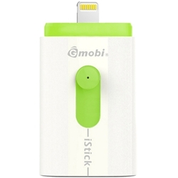 Gmobi iStick CgjORlN^USB 16GB O[ UDISTLWH-16