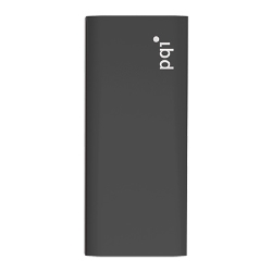 PQI JAPAN モバイルバッテリー 6000mAh ダークグレー 白箱(簡易パッケージ) 6CVWBBK