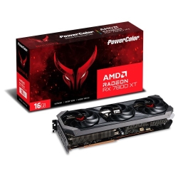 POWERCOLOR Red Devil RX 7800 XT 16GB GDDR6 RX7800XT 16GB-E/OC