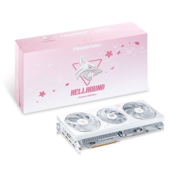 Hellhound Sakura AMD Radeon RX 7800 XT 16GB GDDR6 Limited Edition/̉ԂтfUCʌ胂f/IWiVGAz_[t RX7800XT 16G-L/OC/SAKURA LIMITED