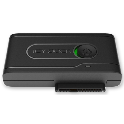 ICYDOCK@U.2 NVMe SSDڗp A_v^[ USB Gen 2 (10Gbps)ڑ