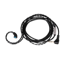 DEBUT Cable IEM2pin 1.2m Black QDC-CABLE-DEBUT-CIEM2PIN-BK