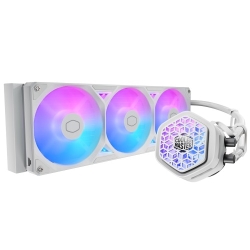 MasterLiquid 360 Atmos II VRM Fan White/360mmN[[/zCg/VRMpt@/Intel LGA1851/1700/1200/1156/1155/1151/1150/AMD AM5/AM4Ή