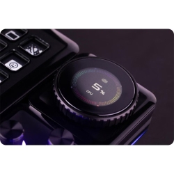 MasterHUB Encoder IPS Display/�R���g���[���f�o�C�X�uMasterHUB�v�Ή����W���[��/�V�[���؂�ւ��A���ʒ����A���v��^�C�}�[�̊m�F�������I�ɍs����