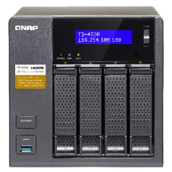 QNAP TS-453A 8TB HDD搭載モデル (サーベイランス 2TB x 4) T453A4SV20
