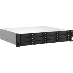 QNAP TS-1264U-RP ニアライン 192TB (16TB x 12) T1264UR8GN1612