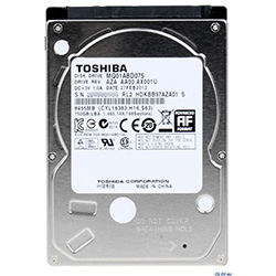 東芝(HDD) 2.5インチ内臓HDD 750GB SATA300 5400rpm MQ01ABD075 - NTT