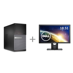 DELL 【箱破損】デスクトップ+液晶ディスプレイセット Dell OptiPlex