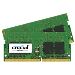 crucial 16GB Kit (8GBx2) DDR4 2400 MT/s (PC4-19200) CL17 SR x8 Unbuffered SODIMM 260pin CT2K8G4SFS824A