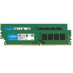 Crucial DDR4-2666(PC4-21300) 8GBx2g 16GBLbg (CL19 SR x8 Unbuffered DIMM 288pin) CT2K8G4DFS8266