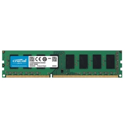 4GB DDR3L 1600 MT/s (PC3L-12800) CL11 Unbuffered UDIMM 240pin 1.35V/1.5V CT51264BD160B