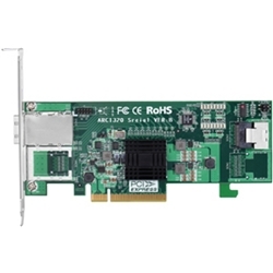PCIe x4 SAS 6G HBA w/1x SFF-8088+1x SFF8087 ARC-1320-4i4x