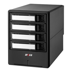 Thunderbolt 3 / USB 3.2 Gen 2 to 12Gb/s SAS RAID Storage 4䓋ڃf ARC8050T3U-4