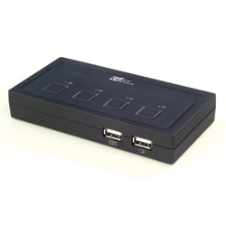 パソコン自動切替器 USB接続モデル (PC4台用) REX-430U