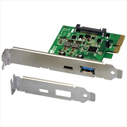 USB3.1 PCI Express{[h (Type-A/Type-C) REX-PEU31-AC
