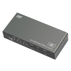 入力切替機能付HDMI分配器(ダウンスケール対応) RS-HDSP22-4K