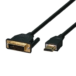 アクロス パソコン画像を大画面液晶テレビで Hdmi Dvi変換ケーブル 5 0m Adv786 Ntt X Store