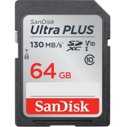 ウルトラ プラス SDXC UHS-I カード 64GB SDSDUW3-064G-JNJIN