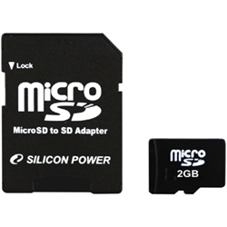 microSDJ[h 60{ 2GB ivۏ (SDJ[hA_v^[t) SP002GBSDT000V10