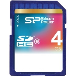 SDHC[J[h 4GB (Class6) ivۏ SP004GBSDH006V10
