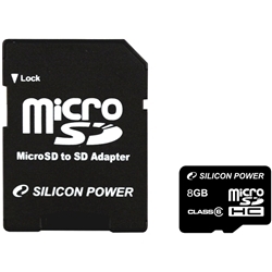 microSDHCJ[h 8GB (Class6) ivۏ (SDHCA_v^[t) SP008GBSTH006V10