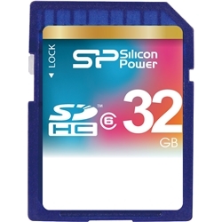 SDHC[J[h 32GB (Class6) ivۏ SP032GBSDH006V10