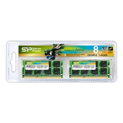 W[ 204Pin SO-DIMM DDR3-1600(PC3-12800) 4GB×2g SP008GBSTU160V22