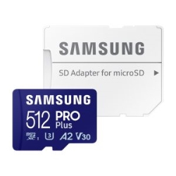 [2023N]microSD PRO Plus 512GB Class 10/U3/V30/A2 (UHS-I) MB-MD512SA-IT