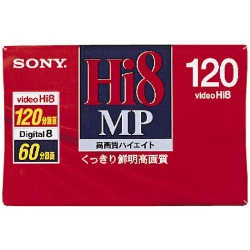 SONY 8ミリビデオカセットテープ Hi8 MP 120分 単品 P6-120HMP3 - NTT