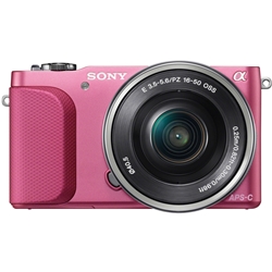 SONY デジタル一眼カメラ α NEX-3N パワーズームレンズキット ピンク