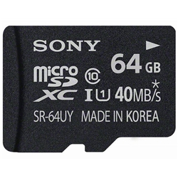 microSDXC[J[h UHS-I 64GB Class10 SR-64UYA