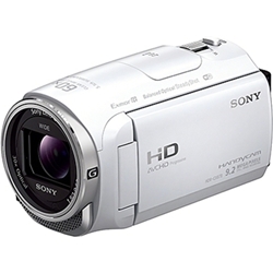 SONY デジタルHDビデオカメラレコーダー Handycam CX670 ホワイト HDR