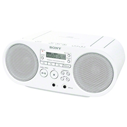 CDラジオ ホワイト ZS-S40/W