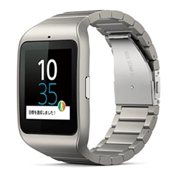 SONY SmartWatch 3用リストバンド メタルシルバー SWR510M/S - NTT-X Store