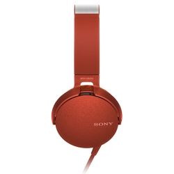 SONY ステレオヘッドホン レッド MDR-XB550AP/R - NTT-X Store