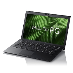 VAIO Pro PG (Core i5-1035G1/8GB/SSD・256GB OPAL/光学ドライブなし/Win10Pro/Officeなし/13.3型/FHD/TPM/指紋/顔認証/黒) VJPG141GBL1B