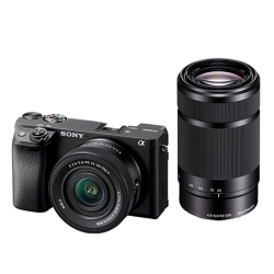 デジタル一眼カメラ α6400 ダブルズームレンズキット ブラック