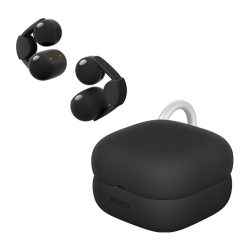 LinkBuds Clip�p�P�[�X�J�o�[  �u���b�N