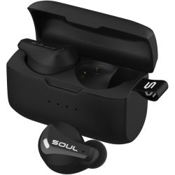 Bluetooth完全ワイヤレスノイキャンイヤホン Emotion Pro Black ハイブリッドANC 外音取込 マルチポイント ワイヤレスチャージ EP-SE63-BK