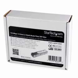 StarTech.com SFPモジュールCisco製GLC-FE-100FX互換100BASE-FX準拠光トランシーバ SFPF1302C